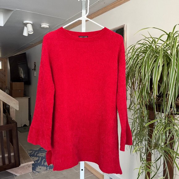 Eileen Fisher Bell Sleeves Sweater - Picture 3 of 7